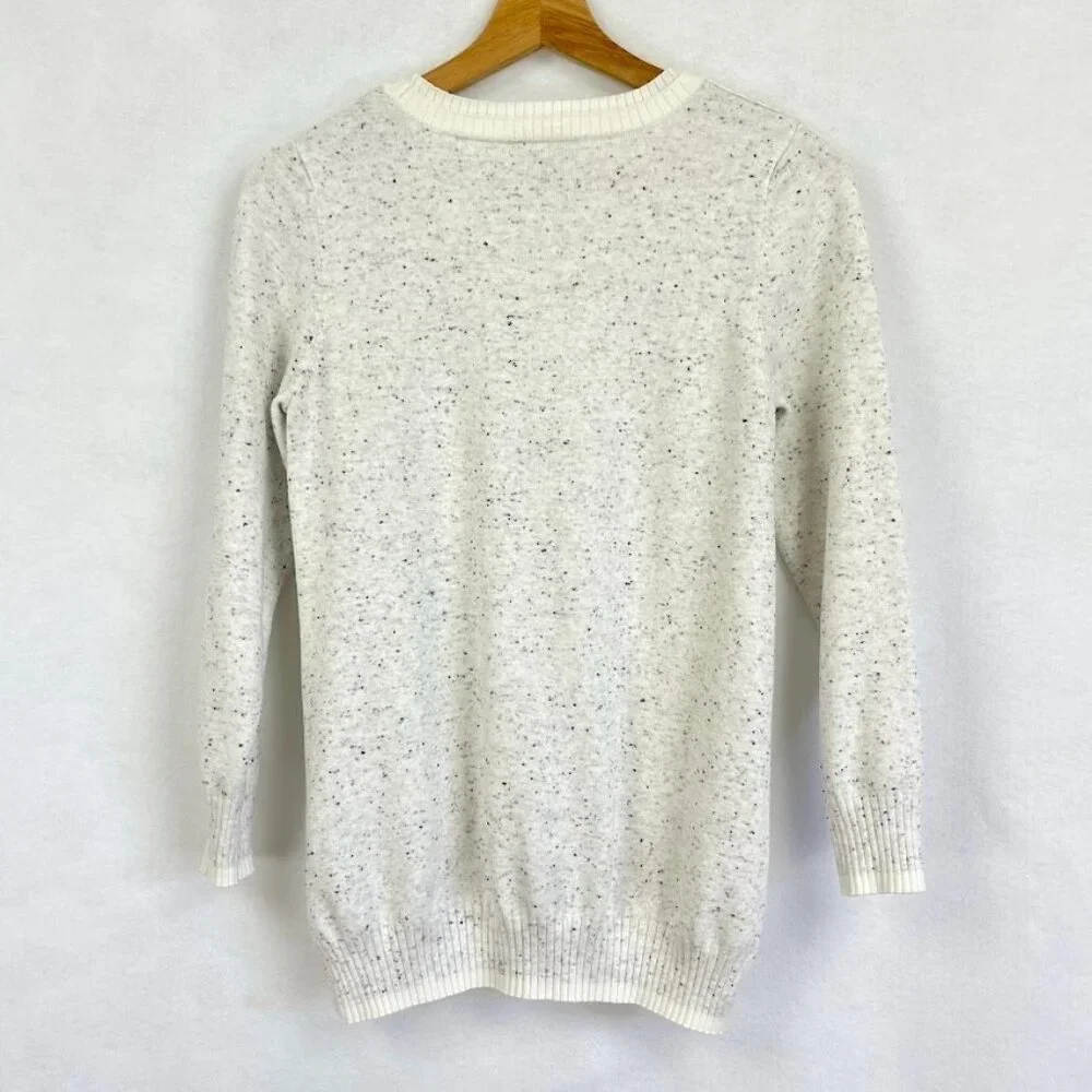 Christopher & Banks Pullover Sweater Classy Academia Grandma Core Chic Boho M - Picture 4 of 7